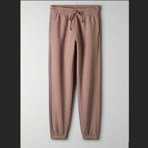 TNA CozyAF boyfriend sweatpants (aritzia)